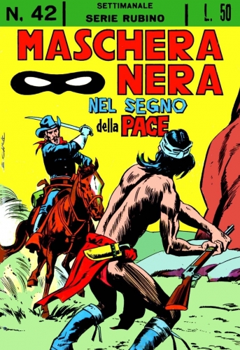 Maschera Nera Serie Rubino (Settimanale) # 42