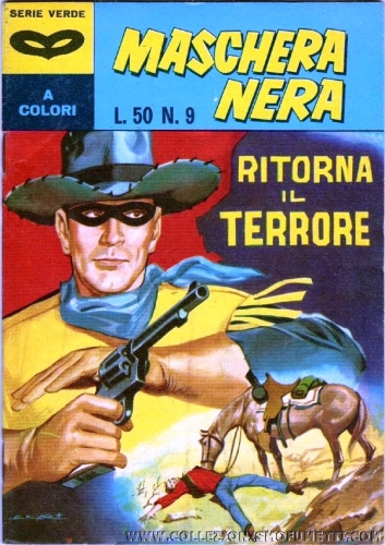 Maschera Nera Serie Verde (Settimanale) # 9