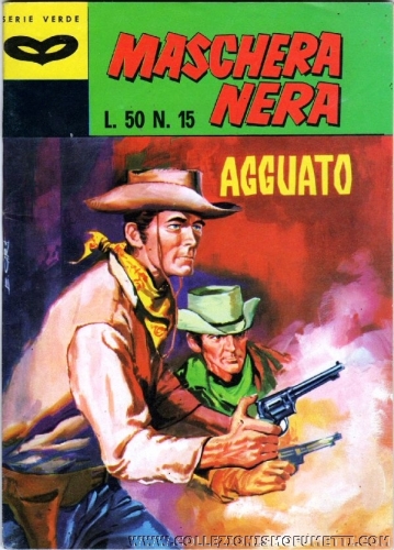 Maschera Nera Serie Verde (Settimanale) # 15