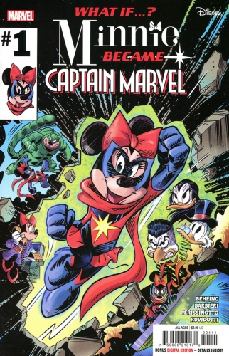 Marvel & Disney: What If...? Minnie Became Captain Marvel # 1