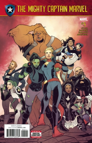 The Mighty Captain Marvel # 5