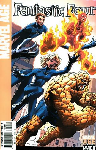 Marvel Age: Fantastic Four # 4