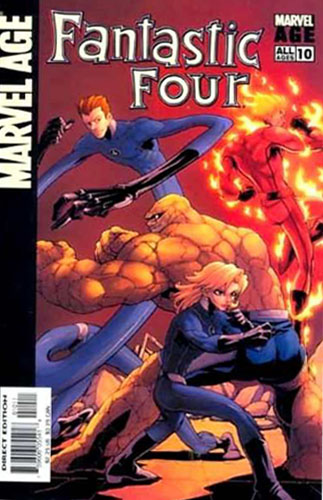 Marvel Age: Fantastic Four # 10