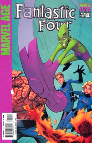 Marvel Age: Fantastic Four # 11