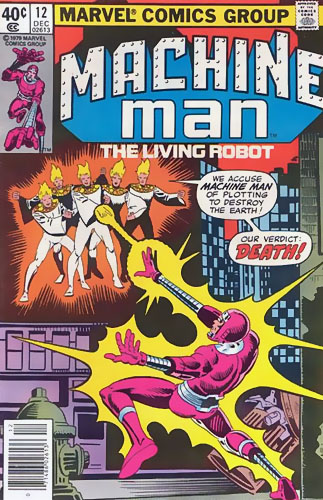 Machine Man vol 1 # 12