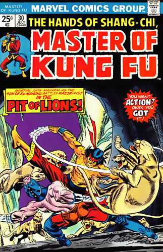 Master of Kung Fu Vol 1 # 30