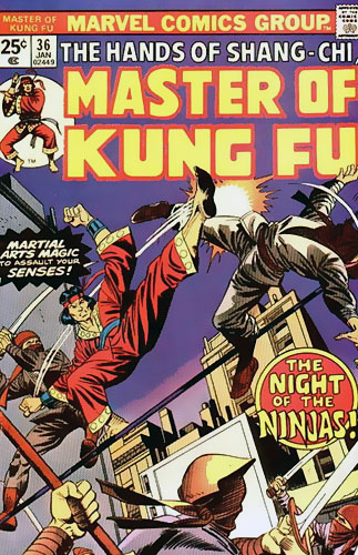 Master of Kung Fu # 36