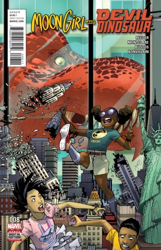 Moon Girl and Devil Dinosaur Vol 1 # 8