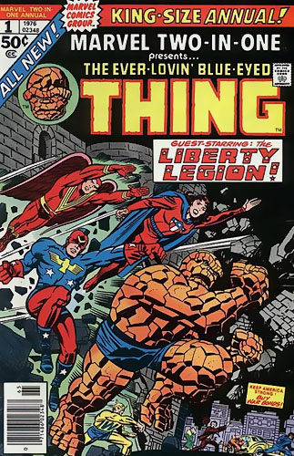 Marvel Two-in-One Annual # 1