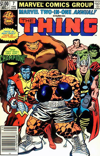 Marvel Two-in-One Annual # 7