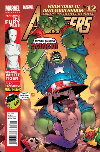 Marvel Universe Avengers Earth's Mightiest Heroes # 12