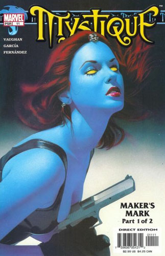 Mystique Vol 1 # 11