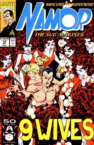 Namor The Sub-Mariner Vol 1 # 19