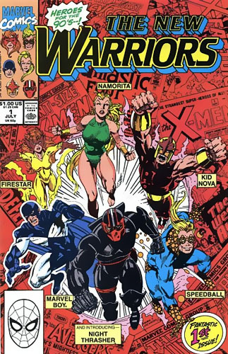 New Warriors vol 1 # 1