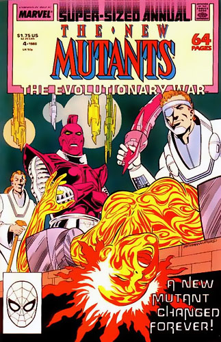 The New Mutants Annual # 4