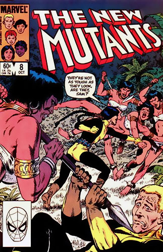 The New Mutants vol 1 # 8