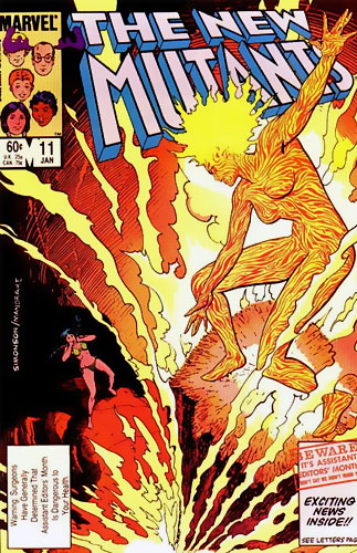 The New Mutants vol 1 # 11