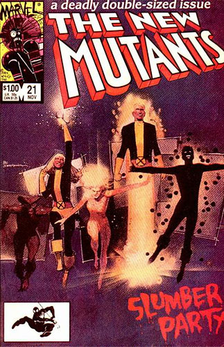 The New Mutants vol 1 # 21