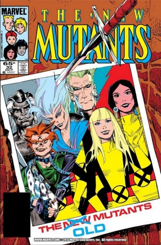 The New Mutants vol 1 # 32