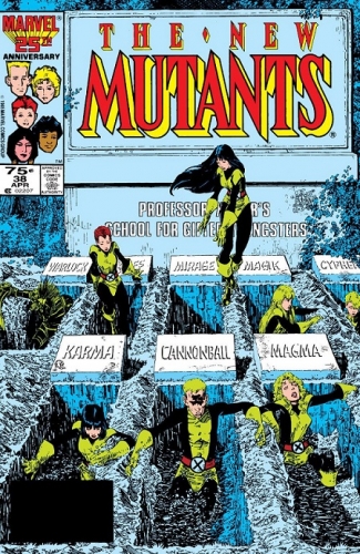The New Mutants vol 1 # 38