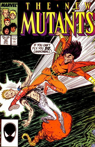The New Mutants vol 1 # 55