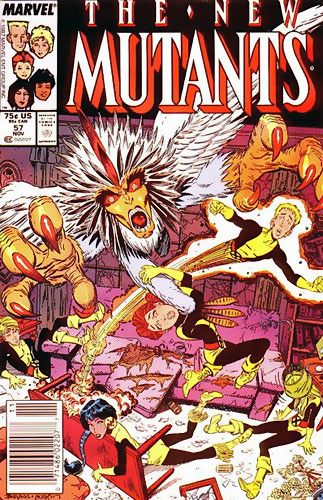 The New Mutants vol 1 # 57
