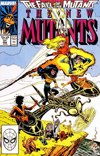 The New Mutants vol 1 # 61