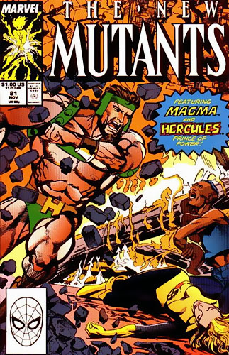 The New Mutants vol 1 # 81