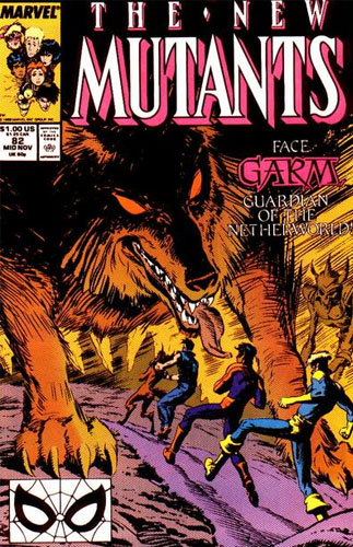 The New Mutants vol 1 # 82