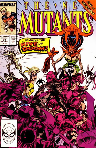 The New Mutants vol 1 # 84