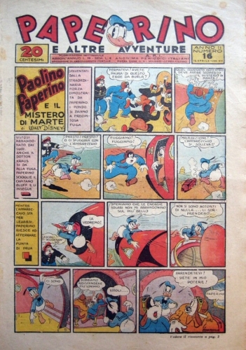 Paperino e altre avventure (Giornale) # 16