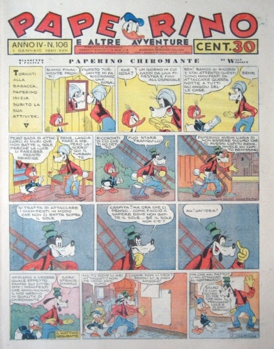 Paperino e altre avventure (Giornale) # 106