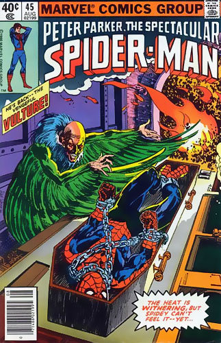 Peter Parker, The Spectacular Spider-Man # 45