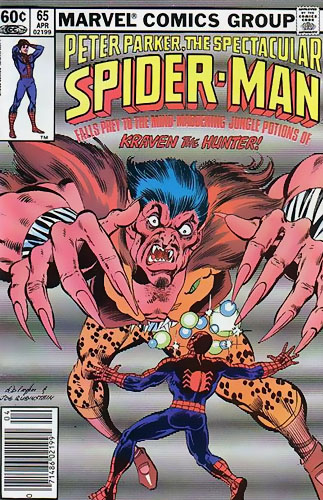 Peter Parker, Spectacular Spider-Man # 65