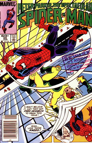 Peter Parker, The Spectacular Spider-Man # 86
