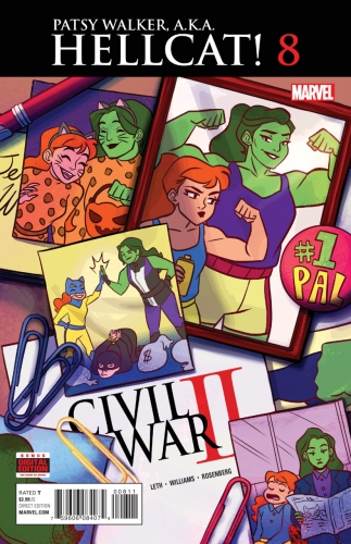 Patsy Walker, A.K.A. Hellcat! # 8