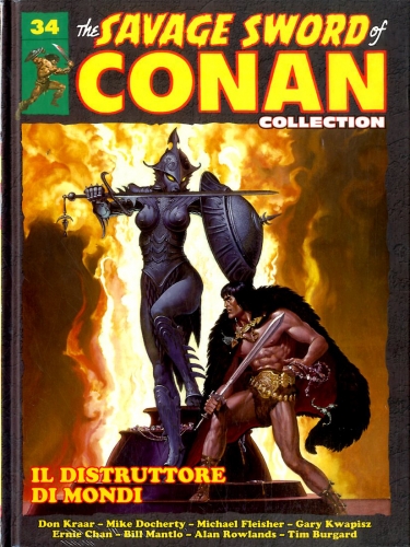 The Savage Sword of Conan  # 34