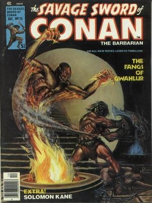 The Savage Sword of Conan Vol 1 # 25