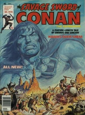 The Savage Sword of Conan Vol 1 # 36