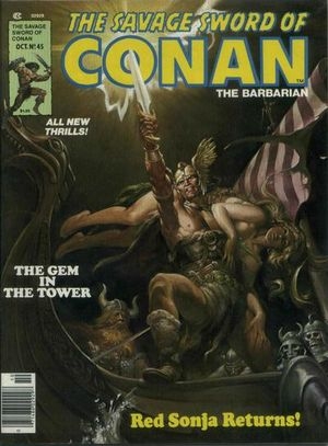 The Savage Sword of Conan Vol 1 # 45