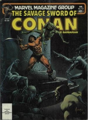 The Savage Sword of Conan Vol 1 # 72
