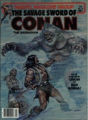 The Savage Sword of Conan Vol 1 # 78