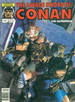 The Savage Sword of Conan Vol 1 # 105