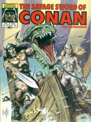 The Savage Sword of Conan Vol 1 # 107