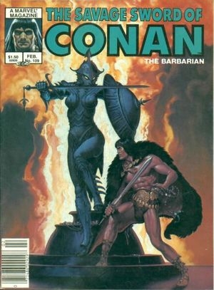 Savage Sword of Conan  # 109