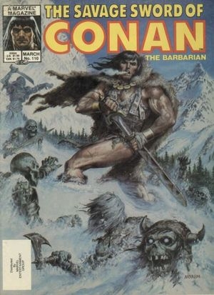 Savage Sword of Conan  # 110