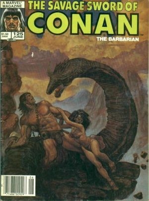 The Savage Sword of Conan Vol 1 # 125