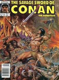 The Savage Sword of Conan Vol 1 # 151