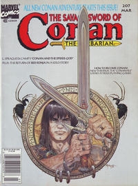 The Savage Sword of Conan Vol 1 # 207