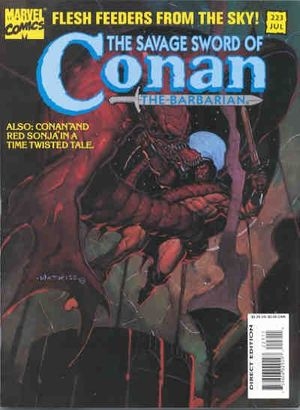 The Savage Sword of Conan Vol 1 # 223